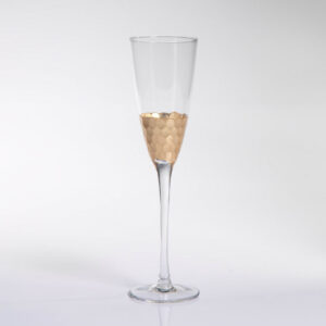 Gold Leaf Fez Stemware - Set of 4
