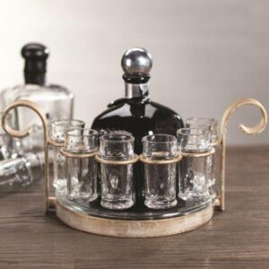 Fiesta Six Shot Set - GOLD