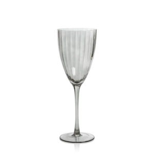 Madeleine Optic Glassware Collection - Smoke