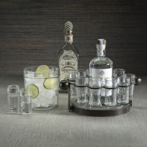 Agave Ten Shot Tequila Set with Ice Bucket